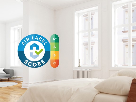 Visuel avec logo Air Label Score