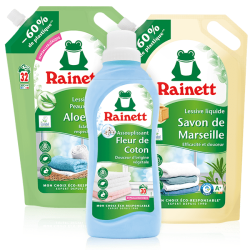 Overview of Rainett laundry care products