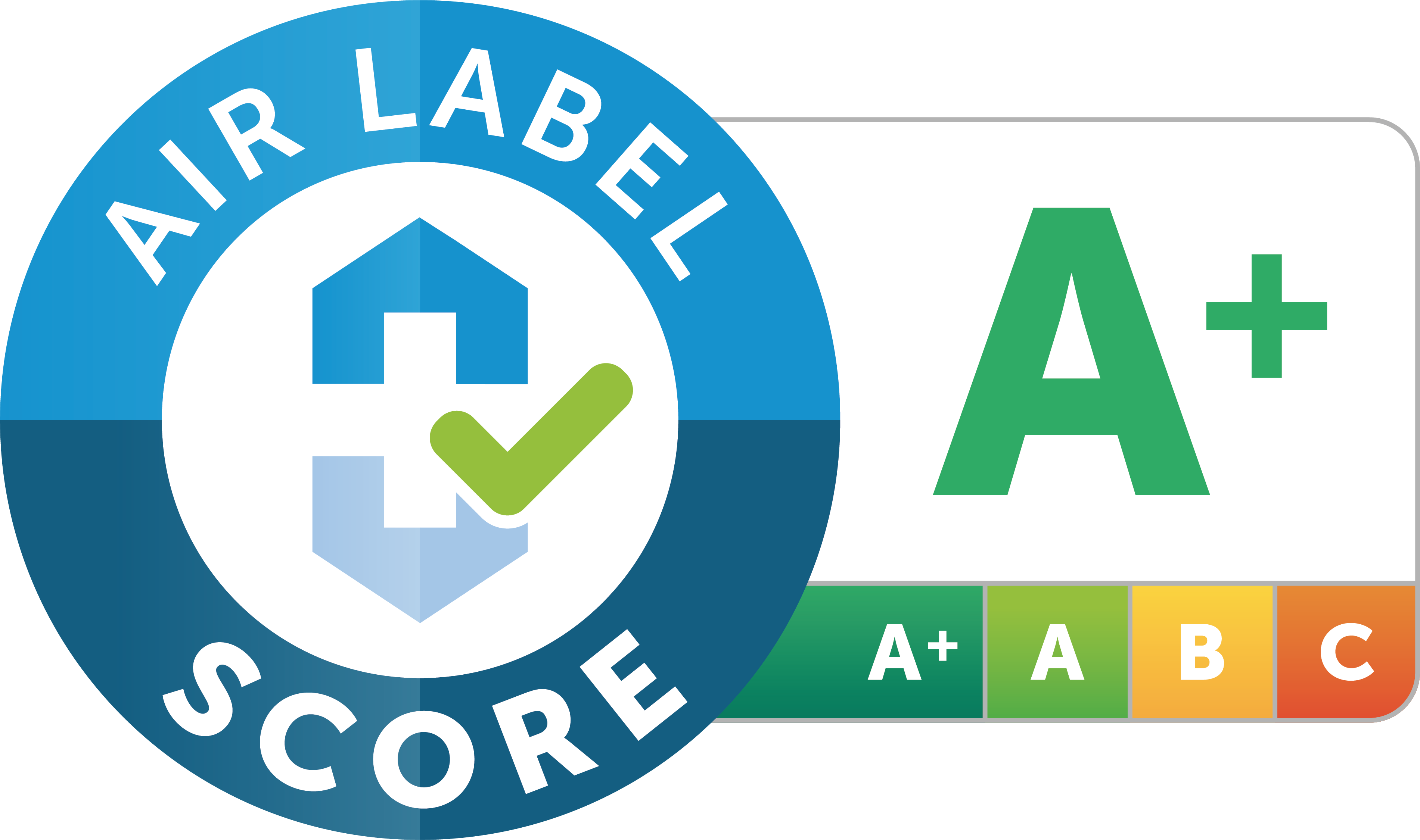 Logo Air Label Score A+