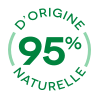 95% ingredients of natural origin Rainett Senses
