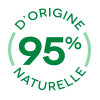 95% d'ingrédients d'origine naturelle Rainett Senses