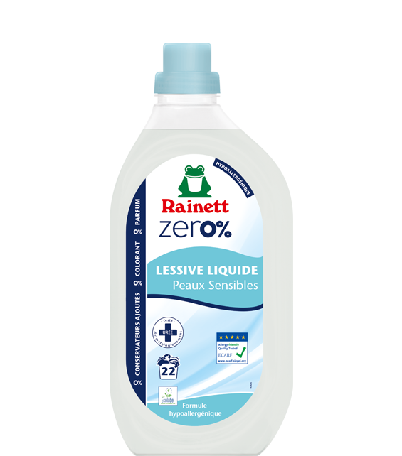 Lessive liquide Zero% Bouteille 1,5L