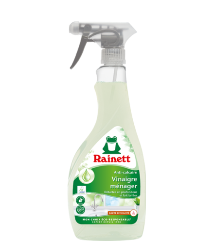 Rainett Spray Vinaigre m&eacute;nager anti-calcaire 500ml