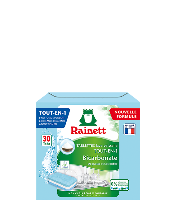  Tablettes machine tout-en-1 Bicarbonate 30 tablettes