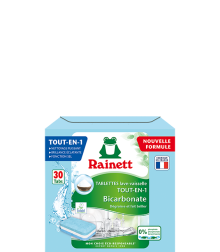  Tablettes machine tout-en-1 Bicarbonate 30 tablettes
