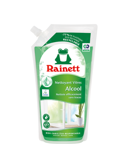 Refill glass cleaner Alcohol pouch 1000ml