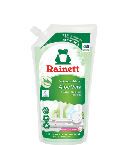 Rainett Lessive Ecologique Rech Aloe Vera Ecolabel 26 Lavages Lot