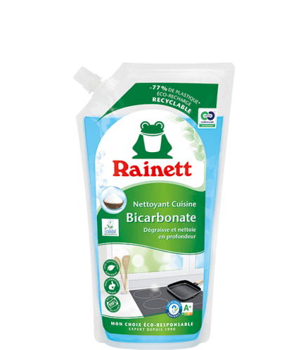 Rainett nettoyant cuisine ecolabel bicarbonate nouveau spray eco-conçu 500ml