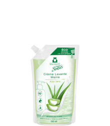 Recharge savon mains aloe vera Rainett Senses 500ml