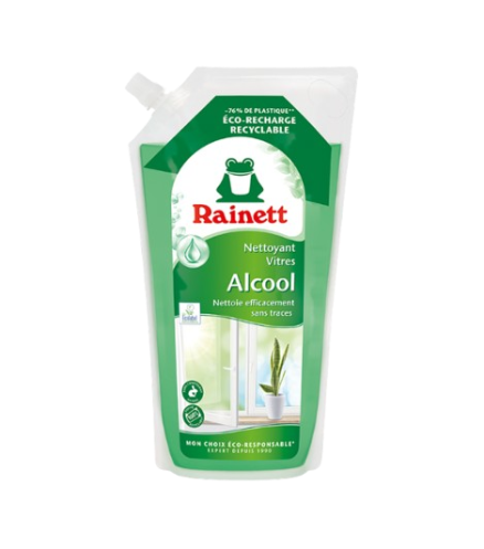 Refill glass cleaner Alcohol pouch 1000ml